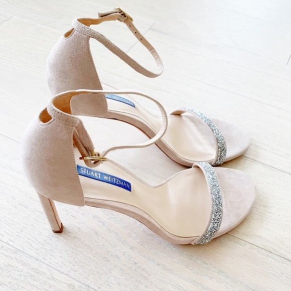 Stuart Weitzman nudist nudistsong dolce sandals *worn once* - Picture 1 of 6